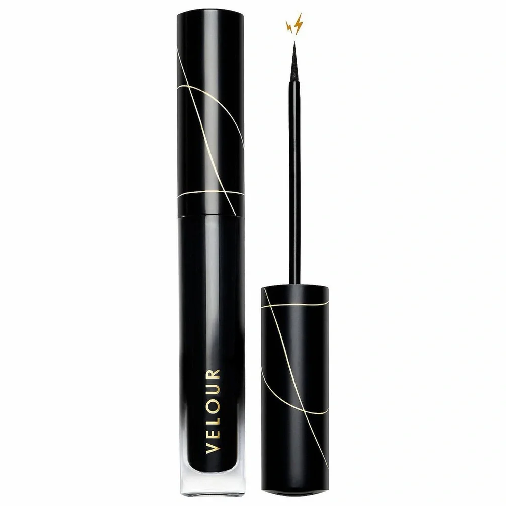 Velour Lash & Go 3-in-1 Eyeliner + Magnetic Lash Adhesive • Black • Full Size